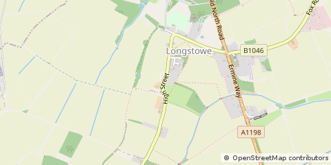 Map of Longstowe, Cambridgeshire