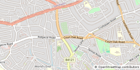 Map of Birmingham