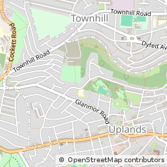 Map of Swansea