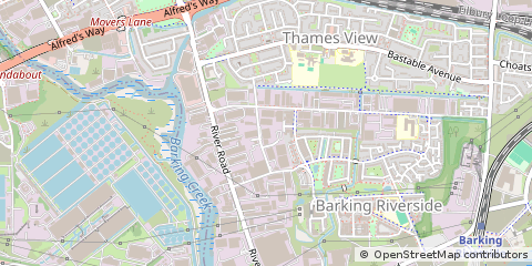 Map of London, Essex
