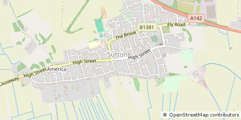 Map of ELY, Cambs