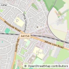 Map of Amersham, Buckinghamshire