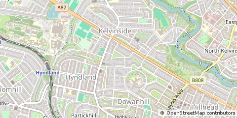 Map of Glasgow