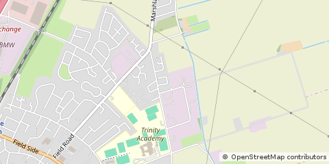 Map of Doncaster