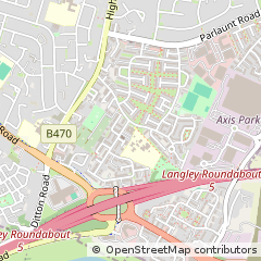 Map of Langley, Berkshire