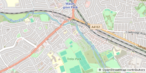 Map of Cardiff