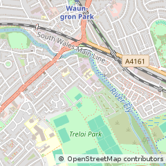 Map of Cardiff