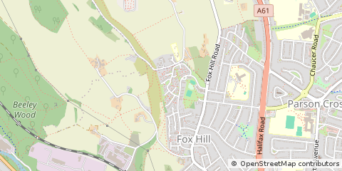 Map of Sheffield