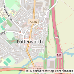 Map of Leicester