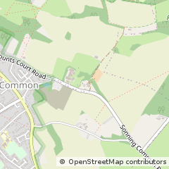 Map of Sonning Common, Oxon