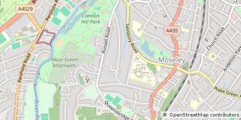 Map of Birmingham