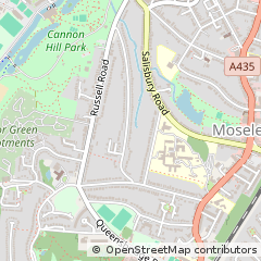 Map of Birmingham