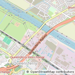 Map of Deeside, Clwyd