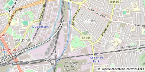 Map of Birmingham