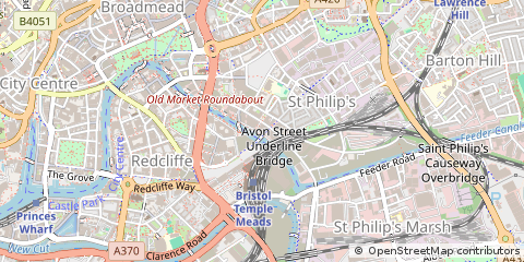 Map of Bristol
