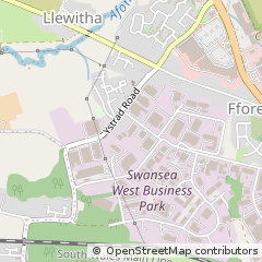 Map of Swansea