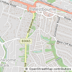 Map of Bournemouth