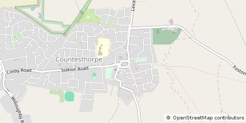 Map of Leicestershire