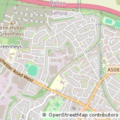 Map of Manchester
