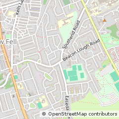 Map of Gateshead, Tyne & Wear