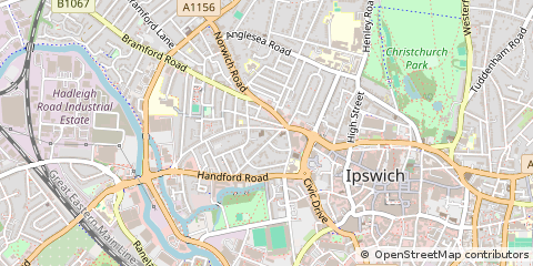 Map of Ipswich