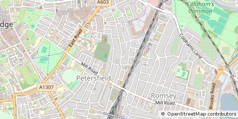 Map of Cambridge