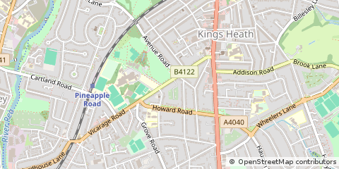 Map of Birmingham