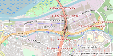 Map of Runcorn