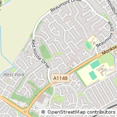 Map of Whitley BAY