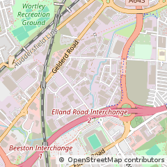 Map of Leeds, Surrey