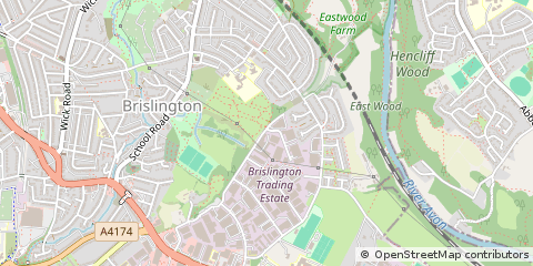 Map of Bristol