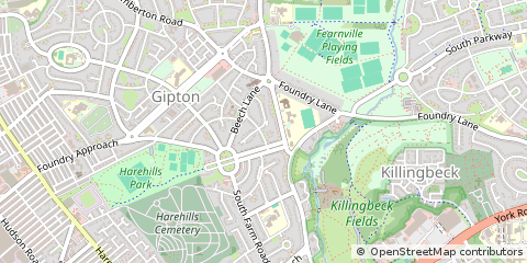 Map of Leeds
