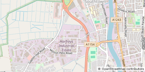 Map of Great Yarmouth