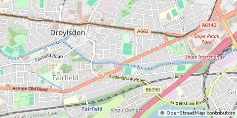 Map of Manchester