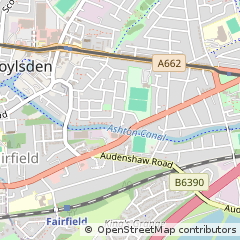 Map of Manchester