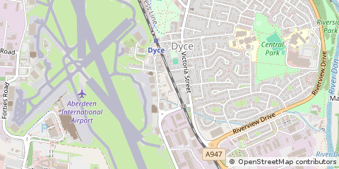 Map of Aberdeen