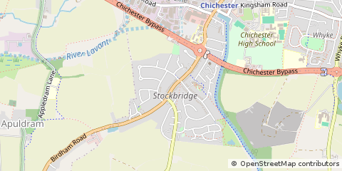 Map of Chichester
