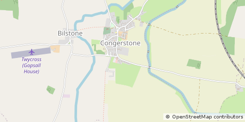 Map of Warwickshire