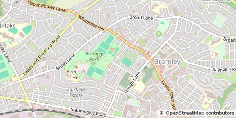 Map of Leeds