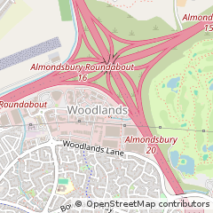 Map of Bradley Stoke, Bristol