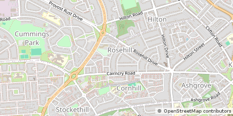 Map of Aberdeen