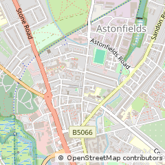 Map of Staffordshire