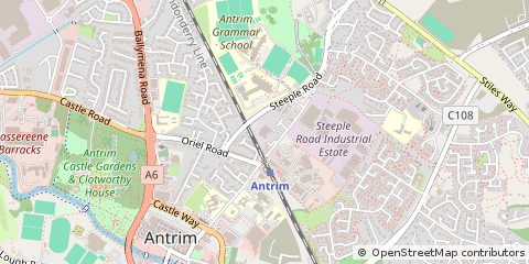 Map of Antrim