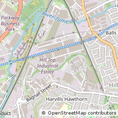 Map of West Bromwich