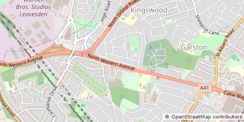Map of Watford