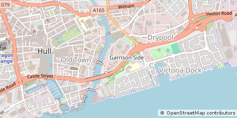 Map of Hull