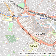 Map of Luton