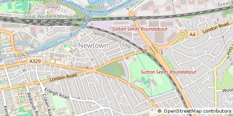 Map of Reading