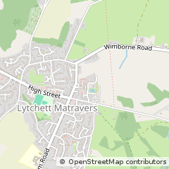 Map of Poole, Dorset