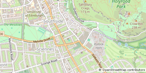 Map of Edinburgh